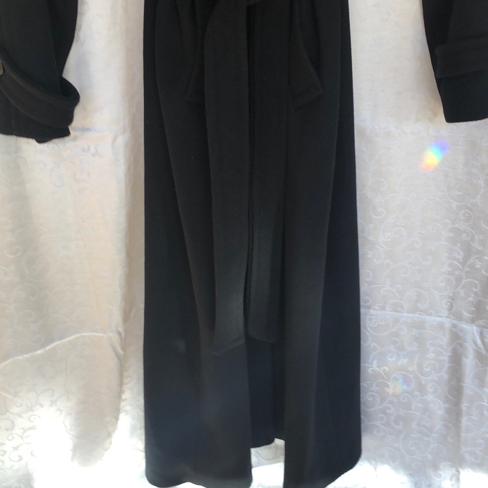 Albert Nipon Fully Length Wool Coat - image 3